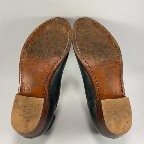 The Root Collective Lee Slip On Booties Womens Size 10 Black Leather Ankle - Picture 7 of 11